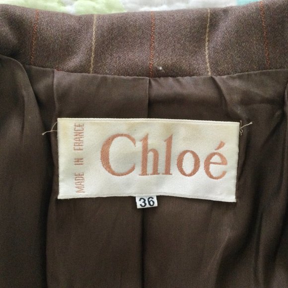 Chloe Wool Suit - Like-New Condition - Picture 3 of 7